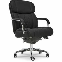 Promo 👍 La-Z-Boy Office La-Z-Boy Modern Faux Leather Quilted Leather Executive Office Chair Black 👍 25 Promo 👍 La-Z-Boy Office La-Z-Boy Modern Faux Leather Quilted Leather Executive Office Chair Black 👍 -Deals Writing Desks Store 2404201 25 L
