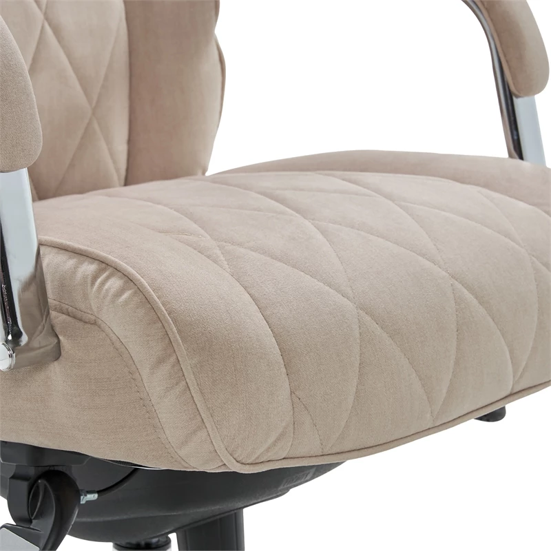 Best deal 😀 La-Z-Boy Office La-Z-Boy Sutherland Quilted Fabric Executive Office Chair Cream 👍 9 Best deal 😀 La-Z-Boy Office La-Z-Boy Sutherland Quilted Fabric Executive Office Chair Cream 👍 - Image 7
