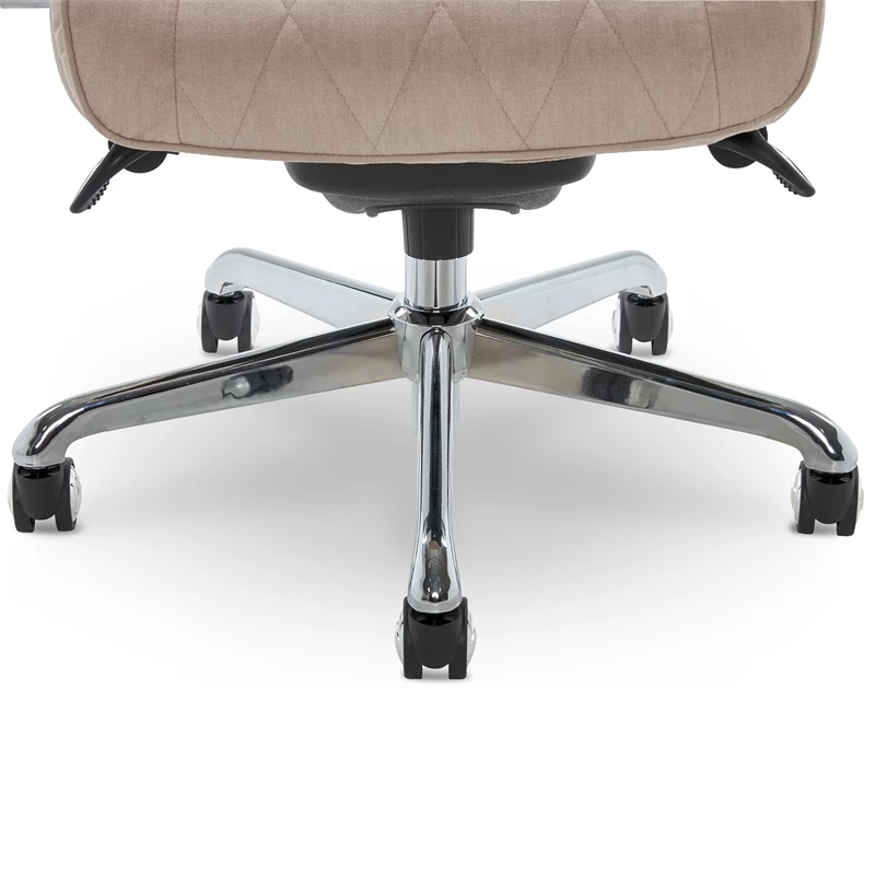 Best deal 😀 La-Z-Boy Office La-Z-Boy Sutherland Quilted Fabric Executive Office Chair Cream 👍 10 Best deal 😀 La-Z-Boy Office La-Z-Boy Sutherland Quilted Fabric Executive Office Chair Cream 👍 - Image 8