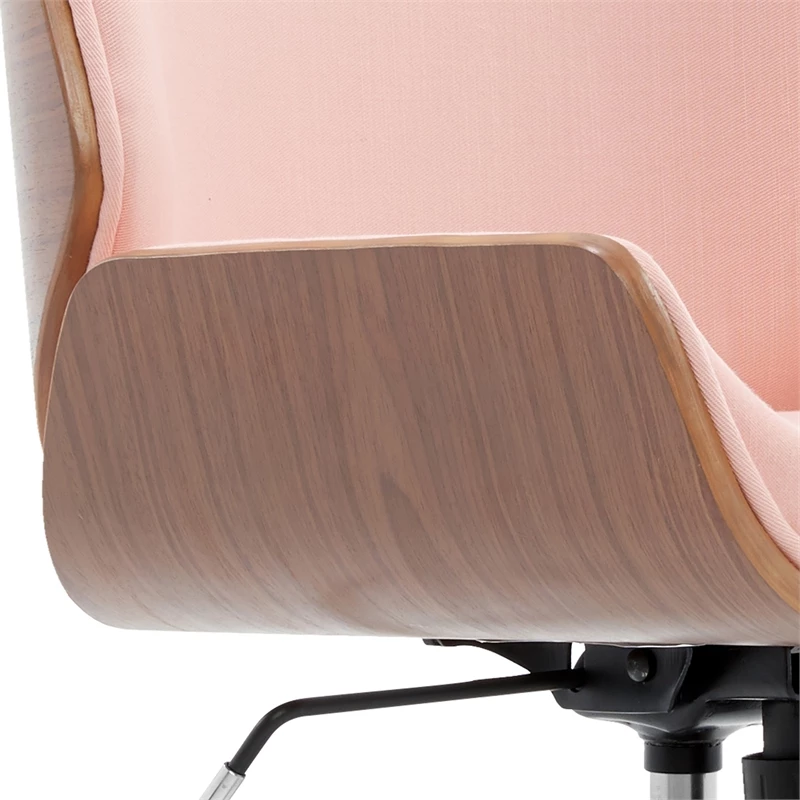 Best Sale 🤩 Elle Décor Elle Decor Ophelia Office Chair Blush Pink 👍 7 Best Sale 🤩 Elle Décor Elle Decor Ophelia Office Chair Blush Pink 👍 - Image 5