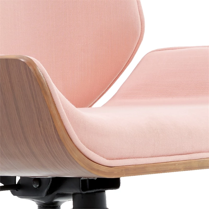 Best Sale 🤩 Elle Décor Elle Decor Ophelia Office Chair Blush Pink 👍 8 Best Sale 🤩 Elle Décor Elle Decor Ophelia Office Chair Blush Pink 👍 - Image 6