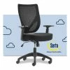 New 😀 Serta At Home Serta Production Mesh Office Chair With Nylon Base Black 😍 -Deals Writing Desks Store 2404207 14 L