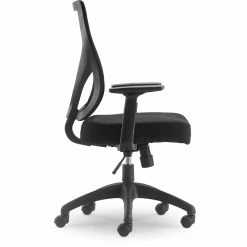 New 😀 Serta At Home Serta Production Mesh Office Chair With Nylon Base Black 😍 -Deals Writing Desks Store 2404207 25 L