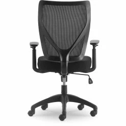 New 😀 Serta At Home Serta Production Mesh Office Chair With Nylon Base Black 😍 -Deals Writing Desks Store 2404207 27 L