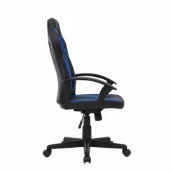 Best deal 💯 Linon Grayson Wood Gaming Office Chair In Blue 🧨 -Deals Writing Desks Store 2415298 3 L