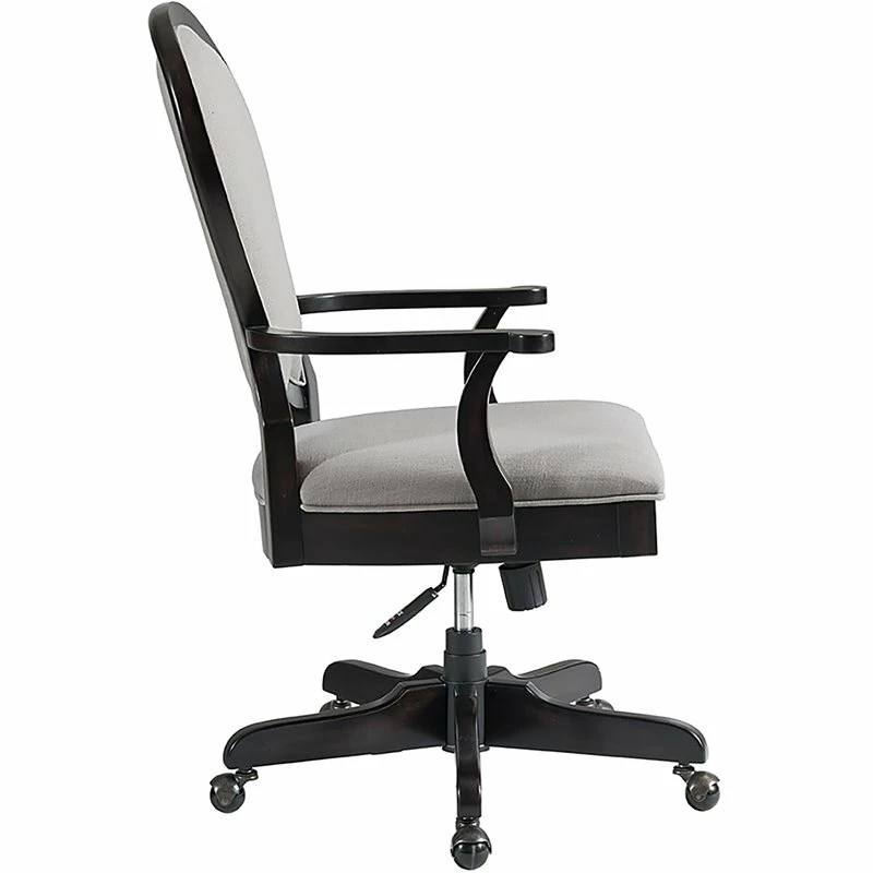 Best Pirce 😉 Riverside Furniture Clinton Hill Round Back Office Swivel Chair In Kohl Black ⭐ 5 Best Pirce 😉 Riverside Furniture Clinton Hill Round Back Office Swivel Chair In Kohl Black ⭐ - Image 3