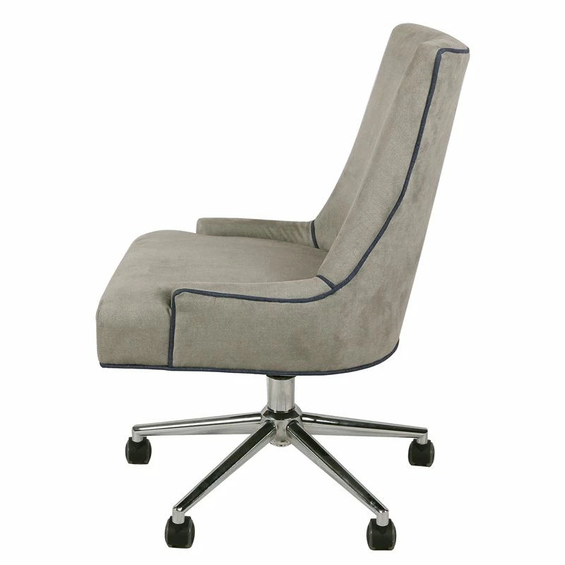 Hot Sale ๐ฅฐ New Pacific Direct Charlotte 23" Fabric Swivel Office Chair In Gray/Chrome โ 6 Hot Sale ๐ฅฐ New Pacific Direct Charlotte 23" Fabric Swivel Office Chair In Gray/Chrome โ - Image 4