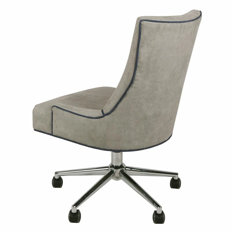 Hot Sale ๐ฅฐ New Pacific Direct Charlotte 23" Fabric Swivel Office Chair In Gray/Chrome โ 7 Hot Sale ๐ฅฐ New Pacific Direct Charlotte 23" Fabric Swivel Office Chair In Gray/Chrome โ - Image 5