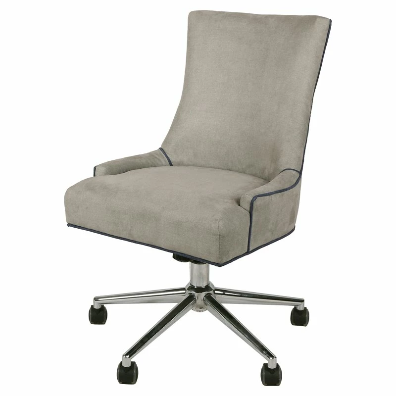 Hot Sale ๐ฅฐ New Pacific Direct Charlotte 23" Fabric Swivel Office Chair In Gray/Chrome โ 3 Hot Sale ๐ฅฐ New Pacific Direct Charlotte 23" Fabric Swivel Office Chair In Gray/Chrome โ