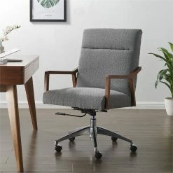 Deals 🌟 New Pacific Direct Kendrick 23.5" Fabric Office Chair In Boucle Gray/Chrome ✨ 12 Deals 🌟 New Pacific Direct Kendrick 23.5" Fabric Office Chair In Boucle Gray/Chrome ✨ -Deals Writing Desks Store 2422947 1 L