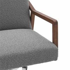 Deals 🌟 New Pacific Direct Kendrick 23.5" Fabric Office Chair In Boucle Gray/Chrome ✨ 17 Deals 🌟 New Pacific Direct Kendrick 23.5" Fabric Office Chair In Boucle Gray/Chrome ✨ -Deals Writing Desks Store 2422947 6 L