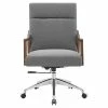 Deals 🌟 New Pacific Direct Kendrick 23.5" Fabric Office Chair In Boucle Gray/Chrome ✨ -Deals Writing Desks Store 2422947 L