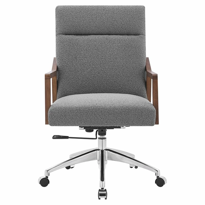 Deals 🌟 New Pacific Direct Kendrick 23.5" Fabric Office Chair In Boucle Gray/Chrome ✨ 3 Deals 🌟 New Pacific Direct Kendrick 23.5" Fabric Office Chair In Boucle Gray/Chrome ✨