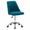 Best reviews of 🤩 CorLiving Marlowe Fabric Upholstered Armless Task Chair In Dark Blue 😉 -Deals Writing Desks Store 2423245 8 L