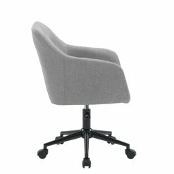 New ⌛ CorLiving Marlowe Fabric Upholstered Button Tufted Task Chair In Light Gray 👍 -Deals Writing Desks Store 2423246 10 L