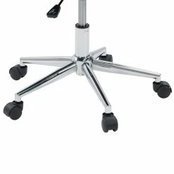 Outlet 🥰 CorLiving Marlowe Fabric Upholstered Chrome Base Task Chair In Dark Blue 😍 -Deals Writing Desks Store 2423251 1 L