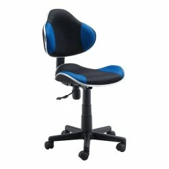 Top 10 ⭐ JJS Low Back Fabric Computer Executive Chair With Extra Large Base In Black/Blue 😍