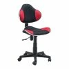 Wholesale 💯 JJS Low Back Fabric Computer Executive Chair With Extra Large Base In Black/Red 🔔 -Deals Writing Desks Store 2426141 L