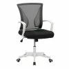 Best Sale 😀 CorLiving Workspace Ergonomic Black Fabric Mesh Back Office Chair 🎉 -Deals Writing Desks Store 2433377 8 L