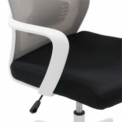 Best Pirce 😉 CorLiving Workspace Fabric Mesh Back Gray And Black Office Chair 👍 -Deals Writing Desks Store 2433381 1 L