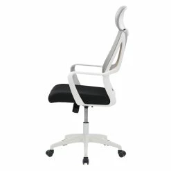 Best Pirce 😉 CorLiving Workspace Fabric Mesh Back Gray And Black Office Chair 👍 -Deals Writing Desks Store 2433381 13 L