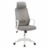 Best Sale 🌟 CorLiving Workspace Fabric Mesh Back Gray And White Office Chair ⌛ -Deals Writing Desks Store 2433382 9 L
