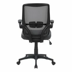 Best Pirce 😉 CorLiving Workspace High Fabric Mesh Back Office Chair In Gray 🥰 -Deals Writing Desks Store 2433385 12 L