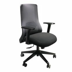 Wholesale 😍 Bowery Hill Adjustable Ergonomic Office Swivel Chair In Black And Gray 🌟