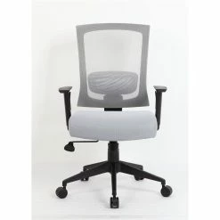 Discount 🧨 Scranton & Co Contemporary Mesh Back Task Office Chair In Gray 🔥 -Deals Writing Desks Store 2436980 1 L