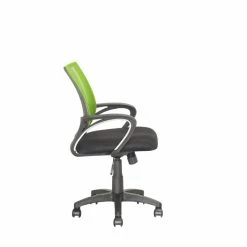 Best Sale ✔️ Scranton & Co Mesh Fabric Back Swivel Office Chair In Lime Green ⭐ -Deals Writing Desks Store 2436988 3 L