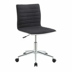 Top 10 😍 Scranton & Co Sleek Adjustable Office Chair In Black And Chrome ✨