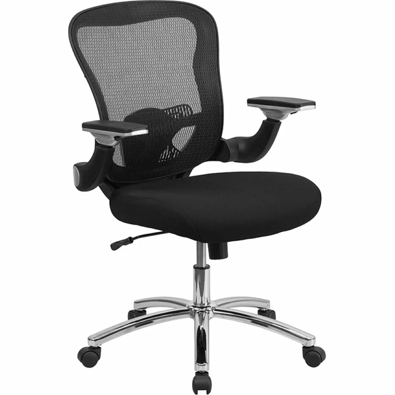 Cheap 💯 Scranton & Co Contemporary Mid Back Swivel Office Chair In Black 🔥 3 Cheap 💯 Scranton & Co Contemporary Mid Back Swivel Office Chair In Black 🔥