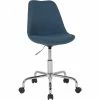 Cheap โค๏ธ Scranton & Co Contemporary Mid Back Swivel Office Chair In Blue ๐ 2 Cheap โค๏ธ Scranton & Co Contemporary Mid Back Swivel Office Chair In Blue ๐ -Deals Writing Desks Store 2437077 L