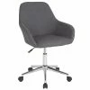 Cheap 🌟 Scranton & Co Cortana Home Mid Back Swivel Office Chair In Gray 👏 1 Cheap 🌟 Scranton & Co Cortana Home Mid Back Swivel Office Chair In Gray 👏 -Deals Writing Desks Store 2437090 L
