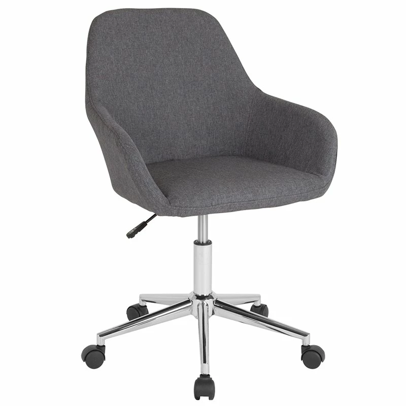 Cheap ๐ Scranton & Co Cortana Home Mid Back Swivel Office Chair In Gray ๐ 3 Cheap ๐ Scranton & Co Cortana Home Mid Back Swivel Office Chair In Gray ๐