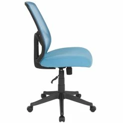 Discount ✨ Scranton & Co Modern High Back Mesh Swivel Office Chair In Blue ❤️ 8 Discount ✨ Scranton & Co Modern High Back Mesh Swivel Office Chair In Blue ❤️ -Deals Writing Desks Store 2437096 2 L