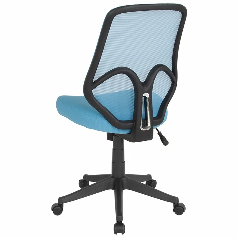 Discount ✨ Scranton & Co Modern High Back Mesh Swivel Office Chair In Blue ❤️ 6 Discount ✨ Scranton & Co Modern High Back Mesh Swivel Office Chair In Blue ❤️ - Image 4