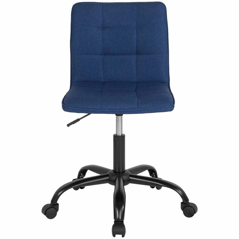 Best Sale ๐งจ Scranton & Co Modern Mid Back Tufted Swivel Office Chair In Blue ๐ 4 Best Sale ๐งจ Scranton & Co Modern Mid Back Tufted Swivel Office Chair In Blue ๐ - Image 2