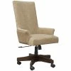 Promo 🧨 Scranton & Co Modern Adjustable Swivel Office Chair In Light Brown 🛒 -Deals Writing Desks Store 2437131 L