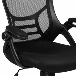 Deals 🔔 Scranton & Co High-Back Ergonomic Mesh Office Swivel Chair In Black ✔️ -Deals Writing Desks Store 2437157 5 L