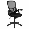 Deals 🔔 Scranton & Co High-Back Ergonomic Mesh Office Swivel Chair In Black ✔️ -Deals Writing Desks Store 2437157 L