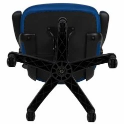 Promo ✨ Scranton & Co High-Back Ergonomic Mesh Office Swivel Chair In Blue ✔️ -Deals Writing Desks Store 2437158 3 L