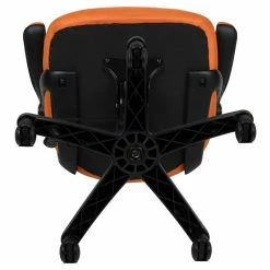 New 👏 Scranton & Co High-Back Ergonomic Mesh Office Swivel Chair In Orange ❤️ -Deals Writing Desks Store 2437161 3 L