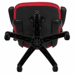 Wholesale ❤️ Scranton & Co High-Back Ergonomic Mesh Office Swivel Chair In Red 🛒 -Deals Writing Desks Store 2437163 3 L