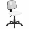 Flash Sale ❤️ Scranton & Co Modern Pivot Mesh Back Office Swivel Chair In White 🔥 -Deals Writing Desks Store 2437183 L