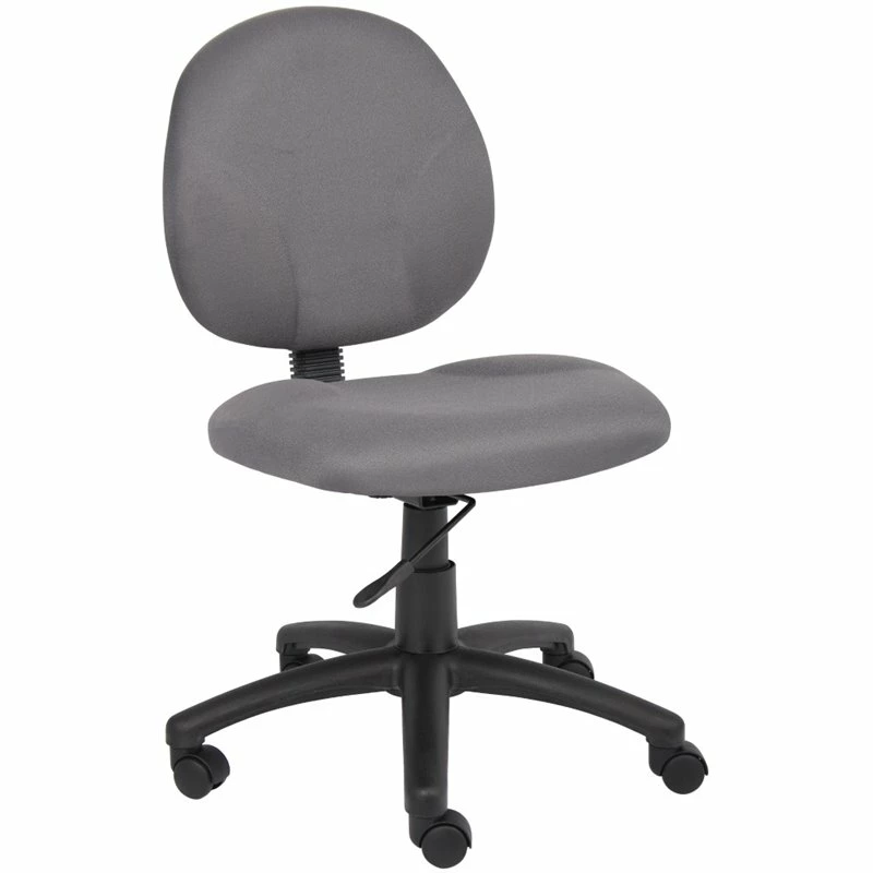 Discount ⌛ Scranton & Co Fabric Upholstered Wide Seat Office Swivel Chair In Gray 👏 3 Discount ⌛ Scranton & Co Fabric Upholstered Wide Seat Office Swivel Chair In Gray 👏