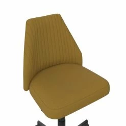 Outlet ๐งจ Scranton & Co Modern Office Chair With Casters In Mustard Linen ๐ 14 Outlet ๐งจ Scranton & Co Modern Office Chair With Casters In Mustard Linen ๐ -Deals Writing Desks Store 2437265 5 L
