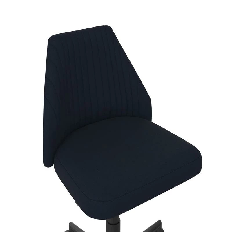 Flash Sale ๐ Scranton & Co Modern Office Chair With Casters In Blue Linen ๐ 8 Flash Sale ๐ Scranton & Co Modern Office Chair With Casters In Blue Linen ๐ - Image 6