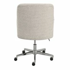 Coupon 🔥 Scranton & Co Contemporary Office Chair In Light Gray ❤️ -Deals Writing Desks Store 2437901 15 L