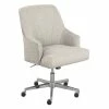 Coupon 🔥 Scranton & Co Contemporary Office Chair In Light Gray ❤️ -Deals Writing Desks Store 2437901 L